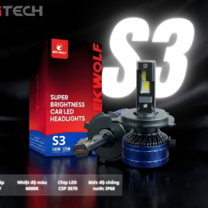 Led tăng sáng ô tô wekwolf S3 chân 9006