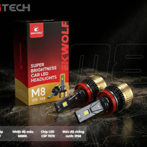 Led tăng sáng ô tô wekwolf m8 chân 9005
