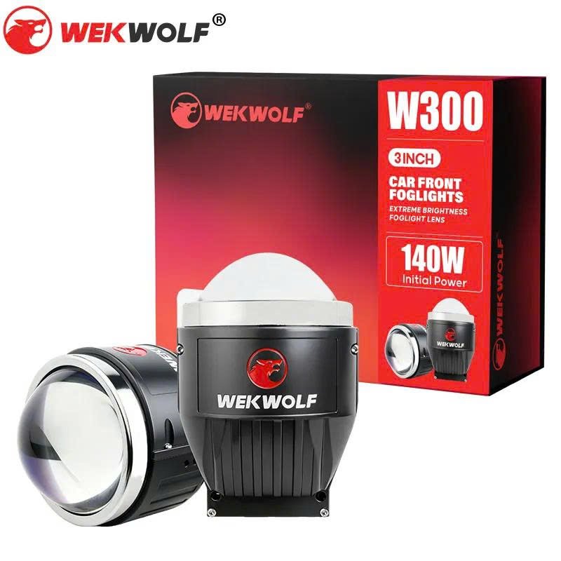 Đèn Bi Gầm LED Wekwolf W300 Ô Tô Chính Hãng – Siêu Sáng, Cos Rộng, Phá Sương Tốt, Bảo Hành 24 Tháng