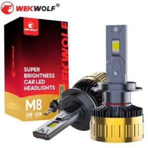 Đèn LED Tăng Sáng Ô Tô Wekwolf M8 Chính Hãng – Ánh Sáng Mạnh, Lắp Dễ, Bảo Hành 24 Tháng - Ảnh 4