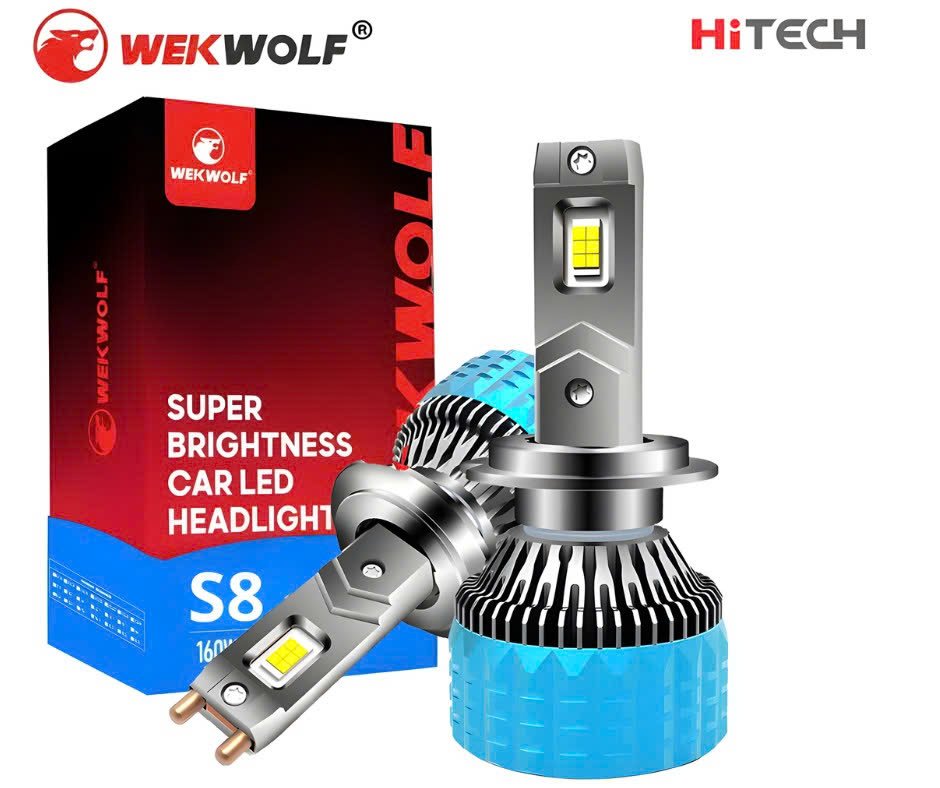 Đèn LED Pha S8 - Siêu Sáng 90W Chính Hãng Wekwolf