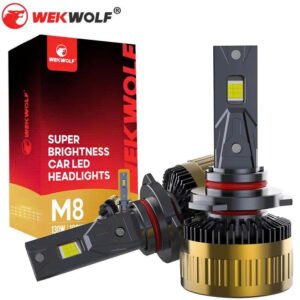 Đèn LED Tăng Sáng Ô Tô Wekwolf M8 Chính Hãng – Ánh Sáng Mạnh, Lắp Dễ, Bảo Hành 24 Tháng - Ảnh 2