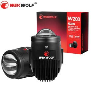 Đèn Bi Gầm LED Wekwolf W200 Laser Ô Tô Chính Hãng – Siêu Sáng, Chiếu Xa, Phá Sương Tốt, Bảo Hành 24 Tháng