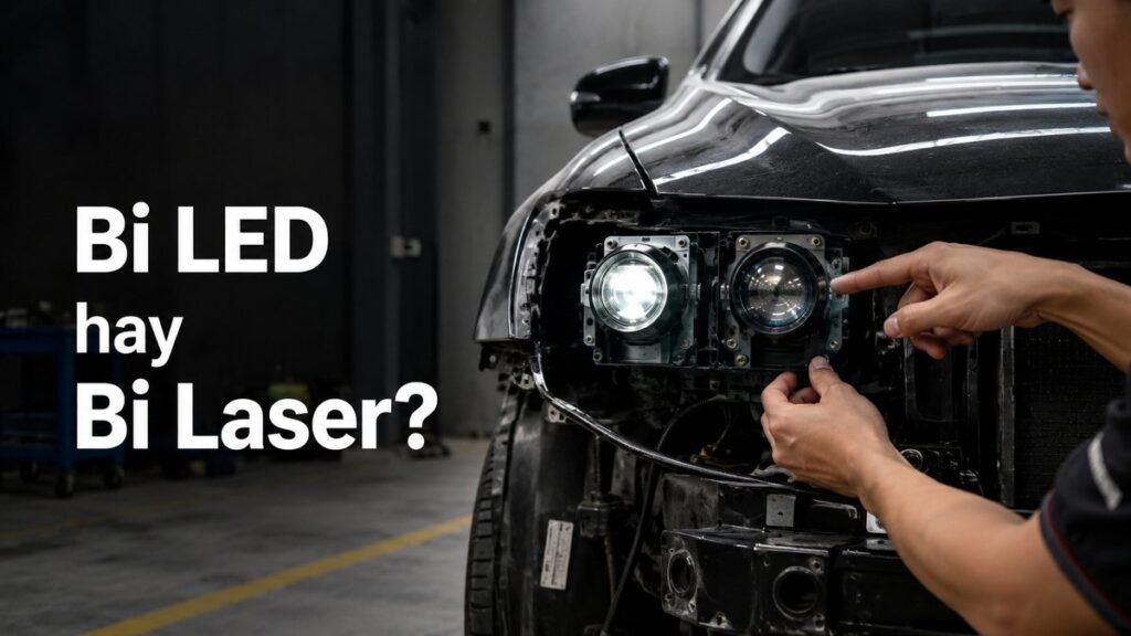 bi led và bi laser